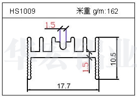 LED鋁型材HS1009