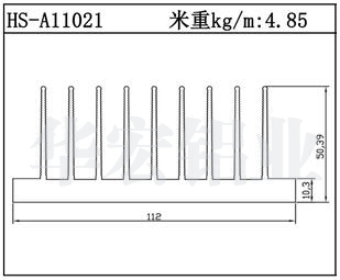 路燈散熱器HS-A11021