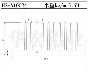 電子散熱器HS-A10024