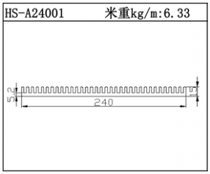 鎮(zhèn)江散熱器HS-A24001