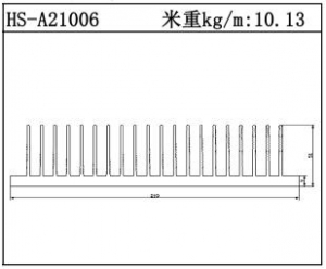 鎮(zhèn)江散熱器HS-A21006