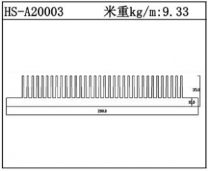 鎮(zhèn)江散熱器HS-A20003